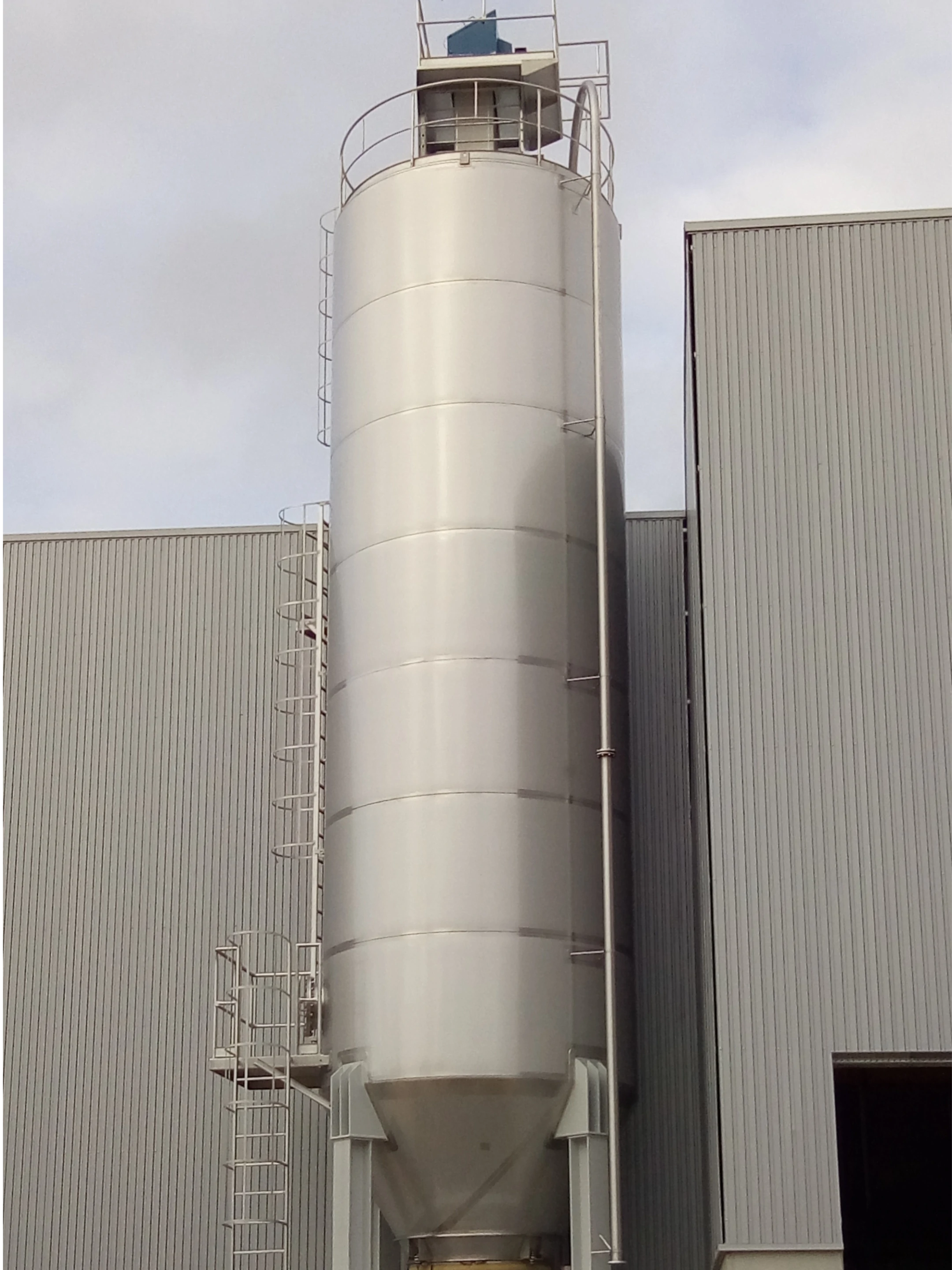 BTL Silo in stainless steel - Chemical Industry